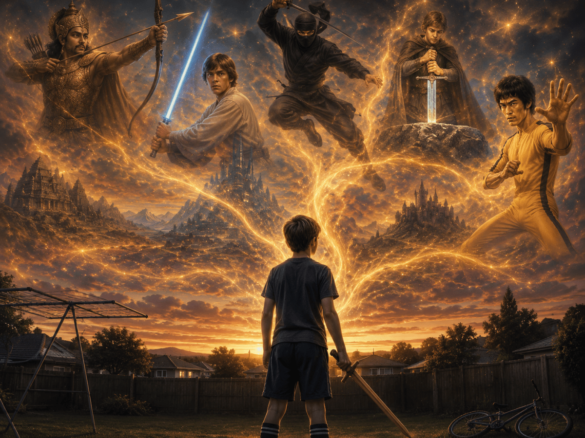 16: From Ninjas to Jedi: My Childhood Love Affair with Heroes and&nbsp;Myth