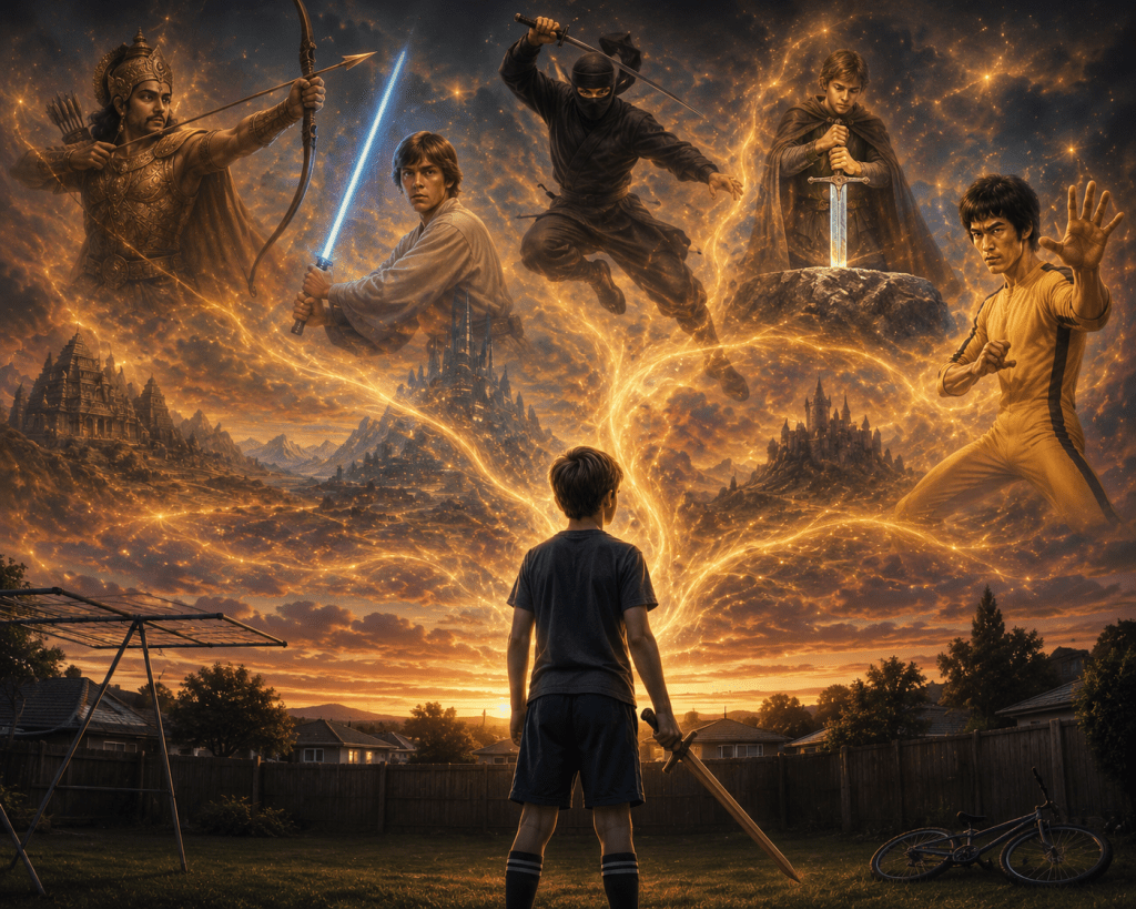 16: From Ninjas to Jedi: My Childhood Love Affair with Heroes and Myth
